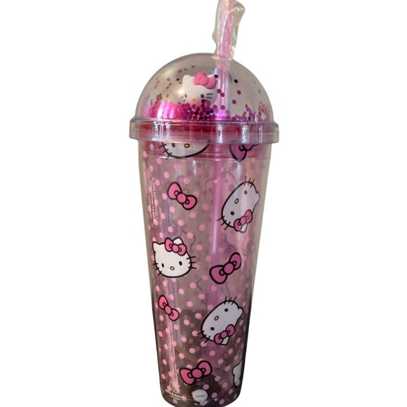 New Hello Kitty Glitter Tumbler - Picture 1 of 3